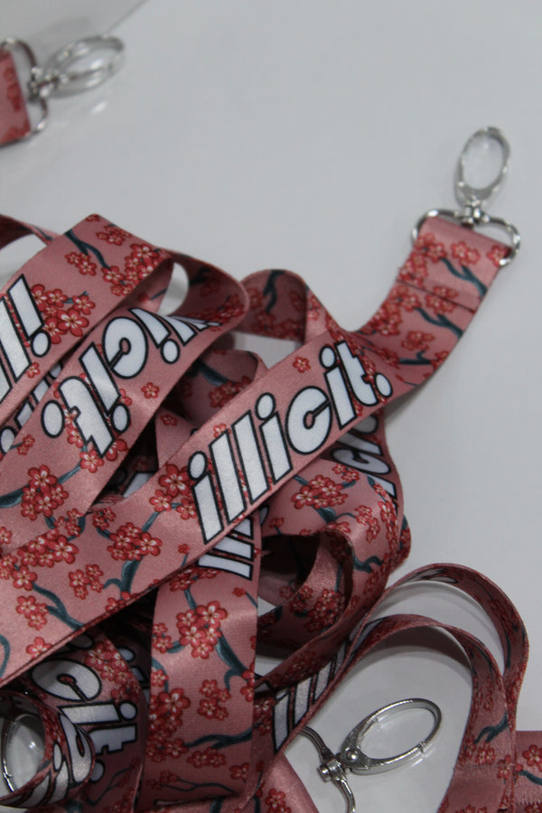 Cherry Blossom Lanyard v2