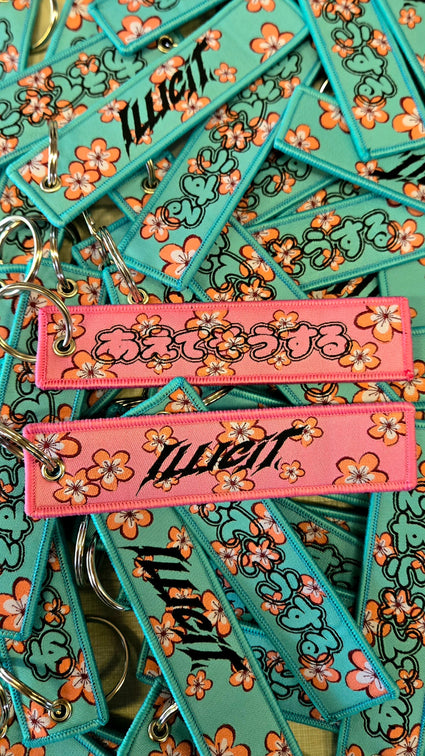 Pink Cherry Blossom Jet Tag V3