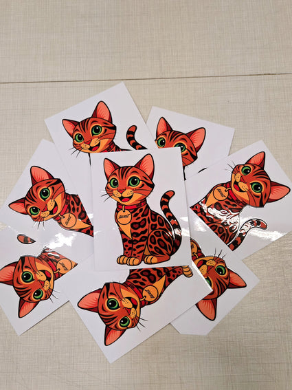 Cat Shelby Sticker