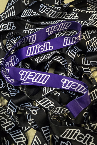 Purple Lanyards