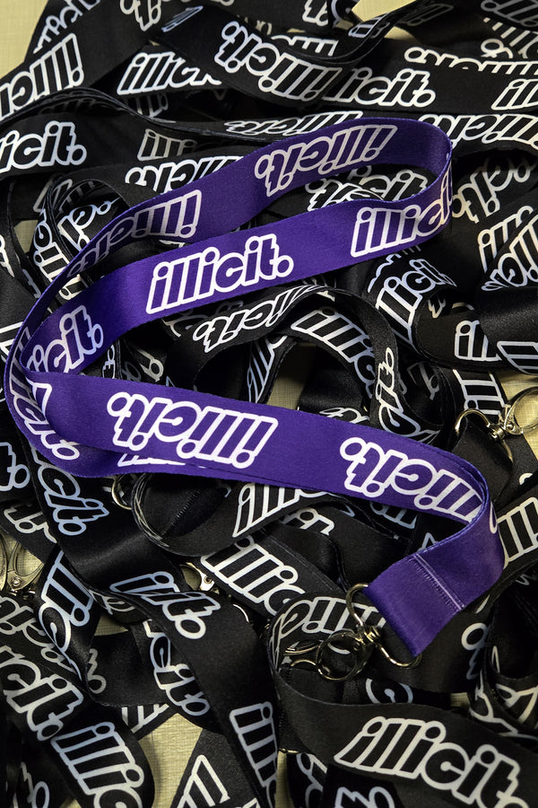 Purple Lanyards