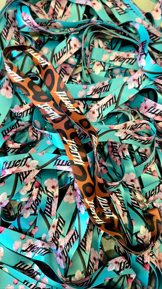 Leopard Print Lanyard